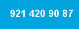 921 420 90 87 921 420 90 87